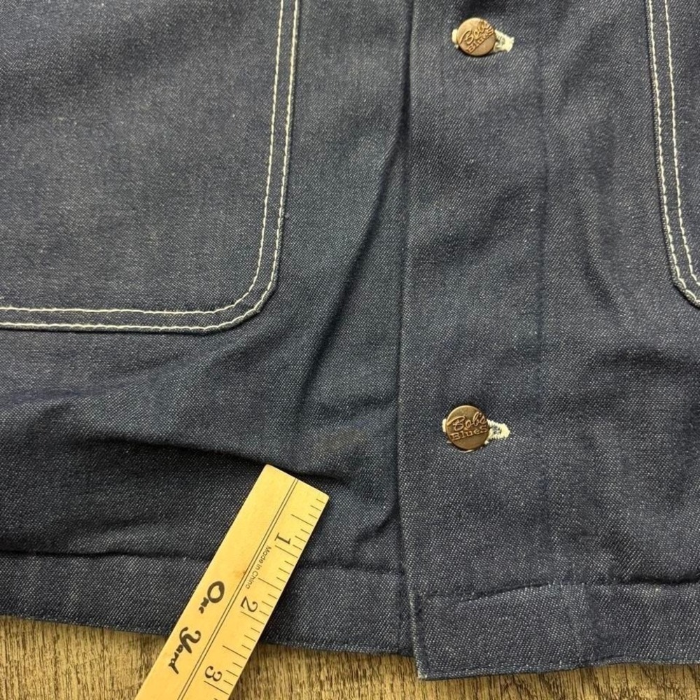 Vintage Bob Barker Blanket Lined Denim Jean Chore Jacket Barn Coat 2XL - Picture 8 of 8